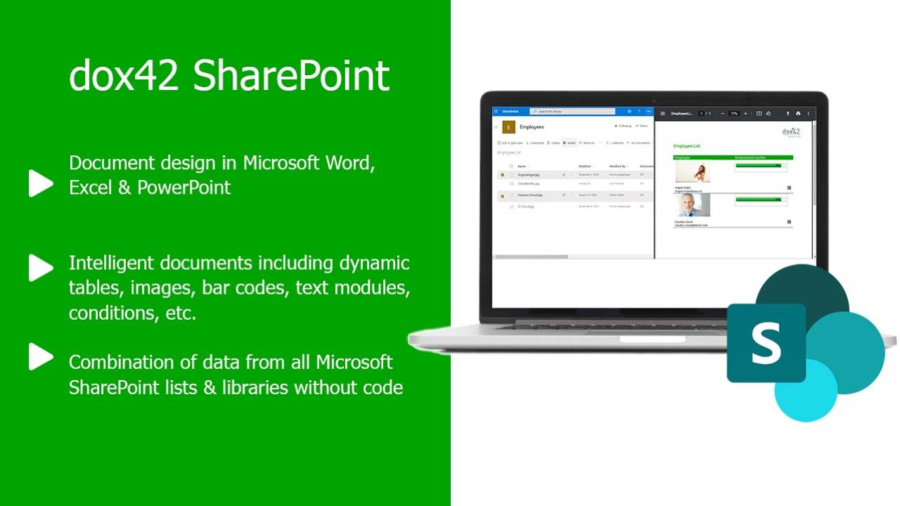 Take your Microsoft SharePoint automation to the next level with dox42 ...