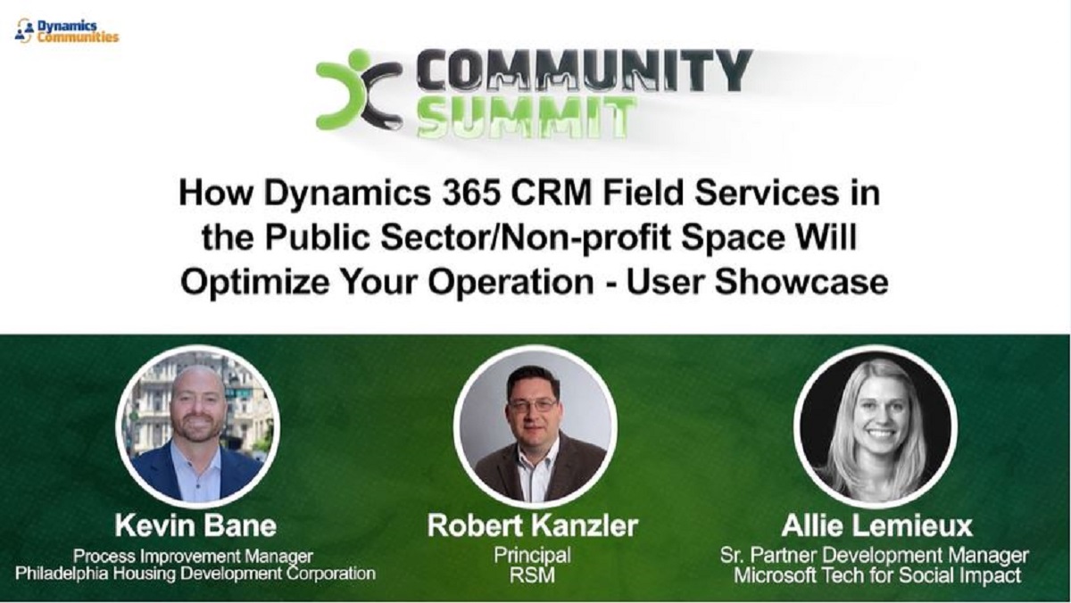 How Dynamics 365 CRM Field Services in the Public Sector/Nonprofit