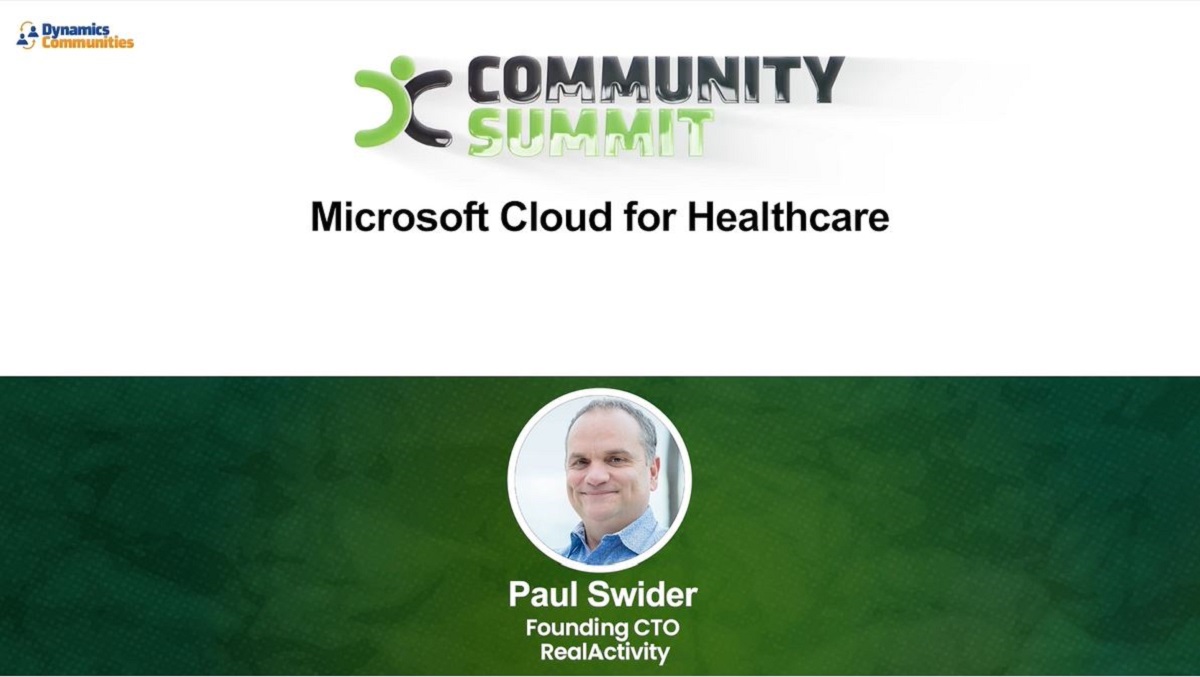 Microsoft Cloud for Healthcare Dynamics Communities