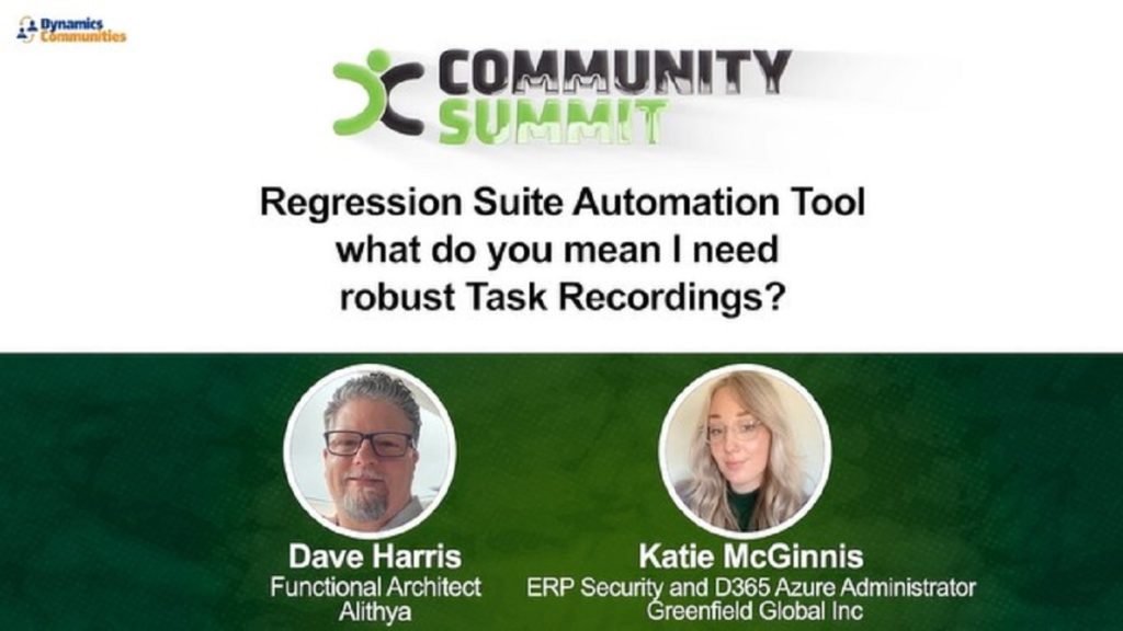 Regression Suite Automation Tool, what do you mean I need robust Task Recordings