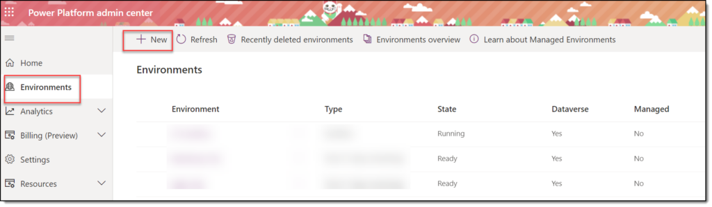 Use at least 2 environments