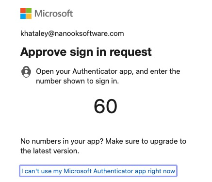 A screenshot of a sign in

Description automatically generated with low confidence