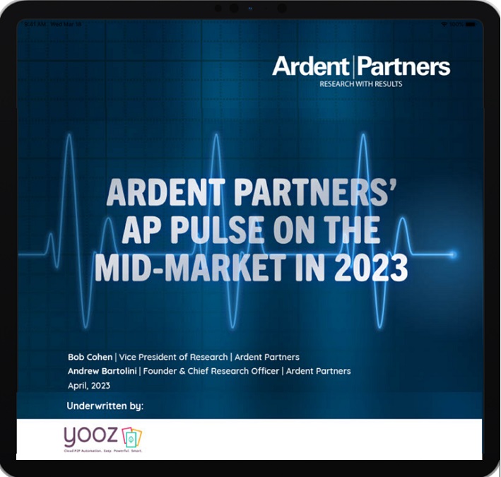 Ardent Partners iPad cover