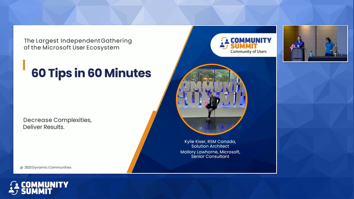 60 Power Platform Tips in 60 Minutes - Dynamics Communities
