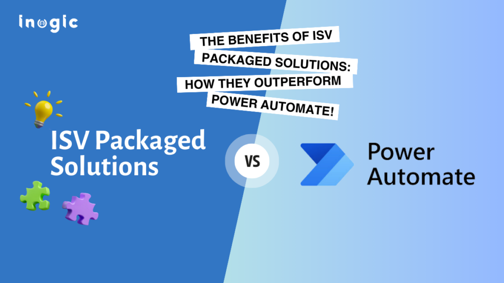 ISV package vs power automate