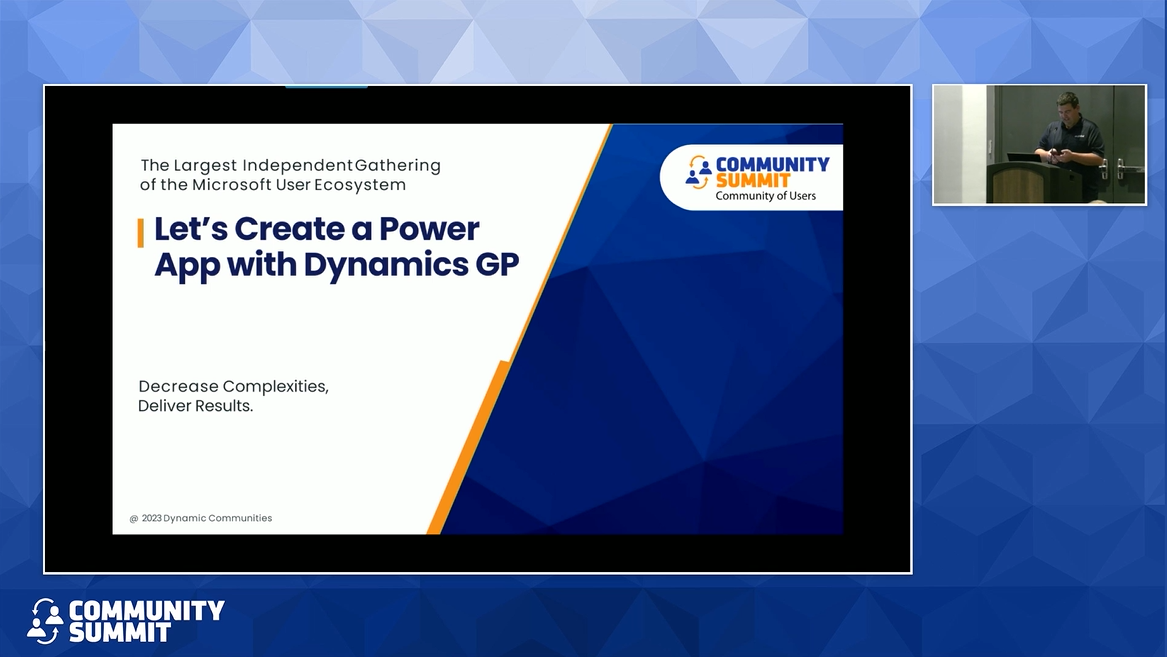 Let S Create A Power App With Dynamics Gp Dynamics Communities Let S Create A Power App With Dynamics Gp Dynamics Communities