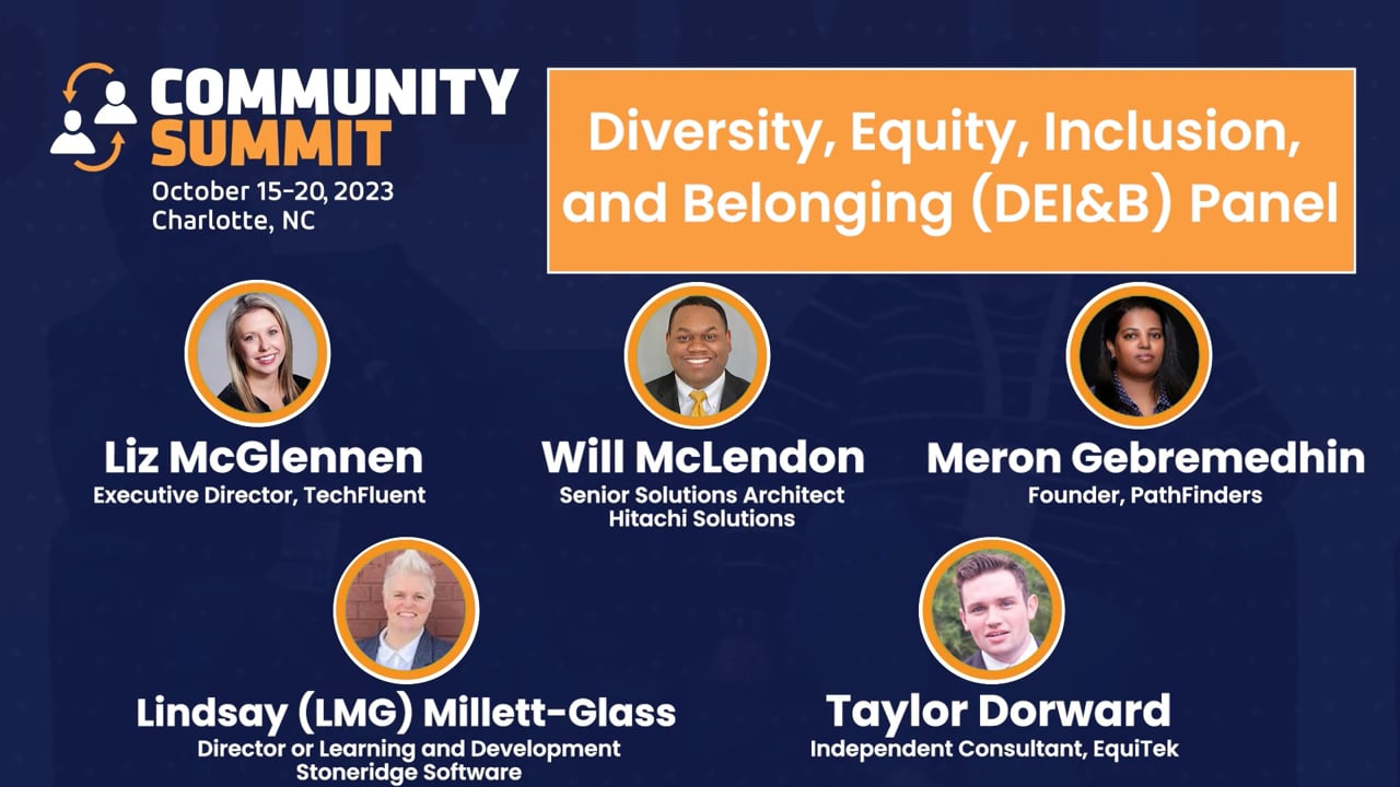 Diversity, Equity, Inclusion, And Belonging (DEIB) Panel - Dynamics ...