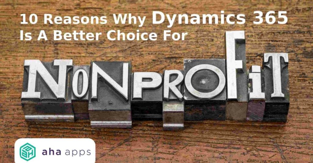 Dynamics 365 For Non-Profits