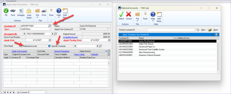 national account header