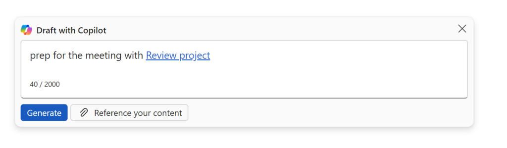 A screenshot of a project Description automatically generated