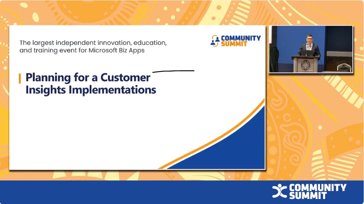 Planning for a Customer Insights Implementations - Dynamics Communities