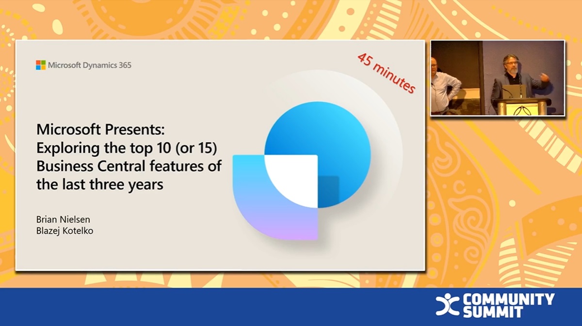 Microsoft Presents: Exploring the top 10 Business Central features of ...