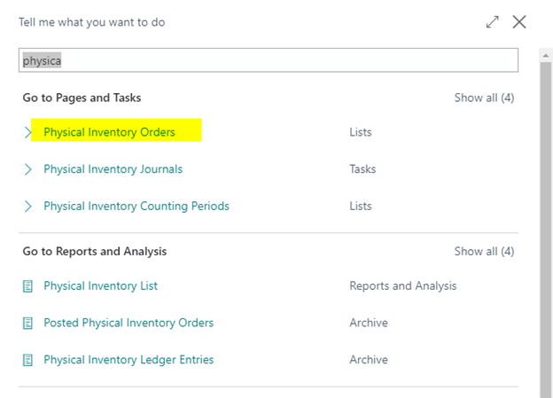 A screenshot of a inventory order
Description automatically generated
