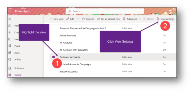 How to Manage View Access with Security Roles
