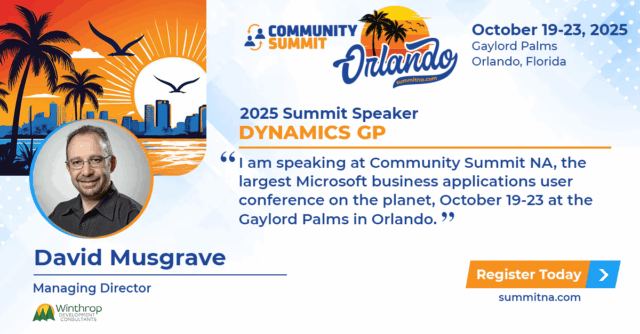David Musgrave Community Summit