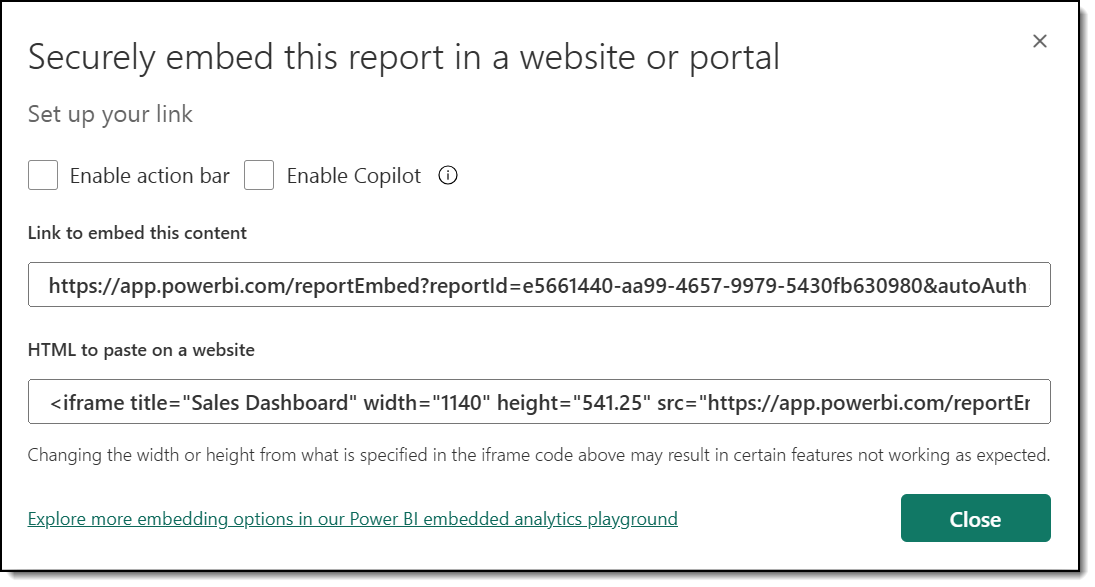 A screenshot of a report

AI-generated content may be incorrect.