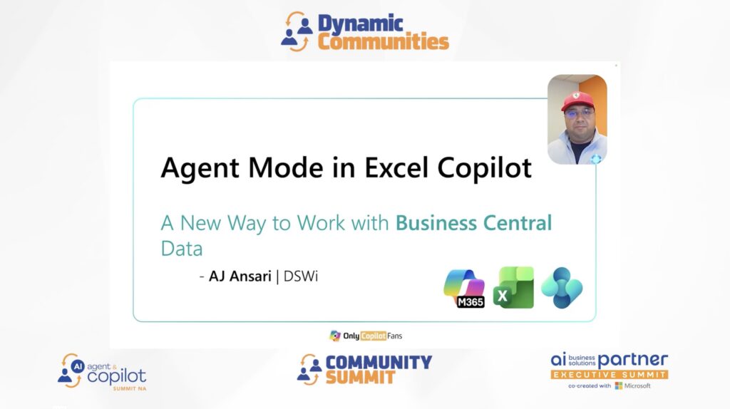 Agent Model in Excel Copilot