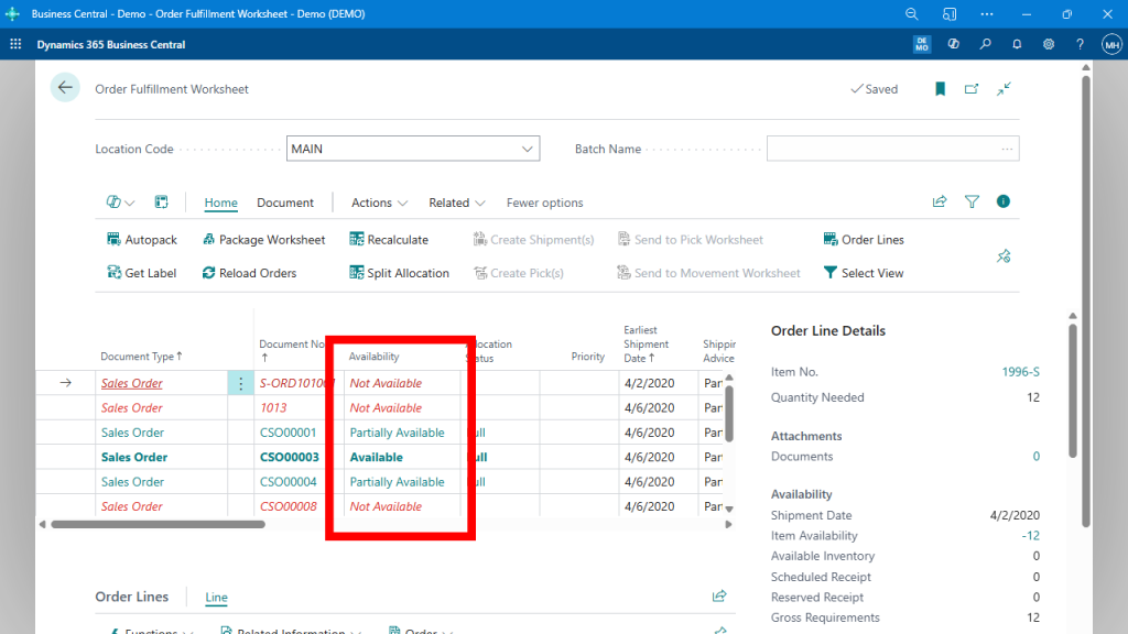 How to Instantly Know What You Can Ship Today in Business Central