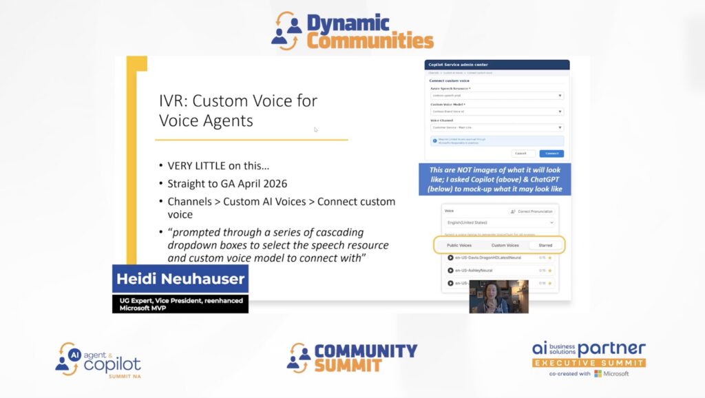 IVR- Custom Voice