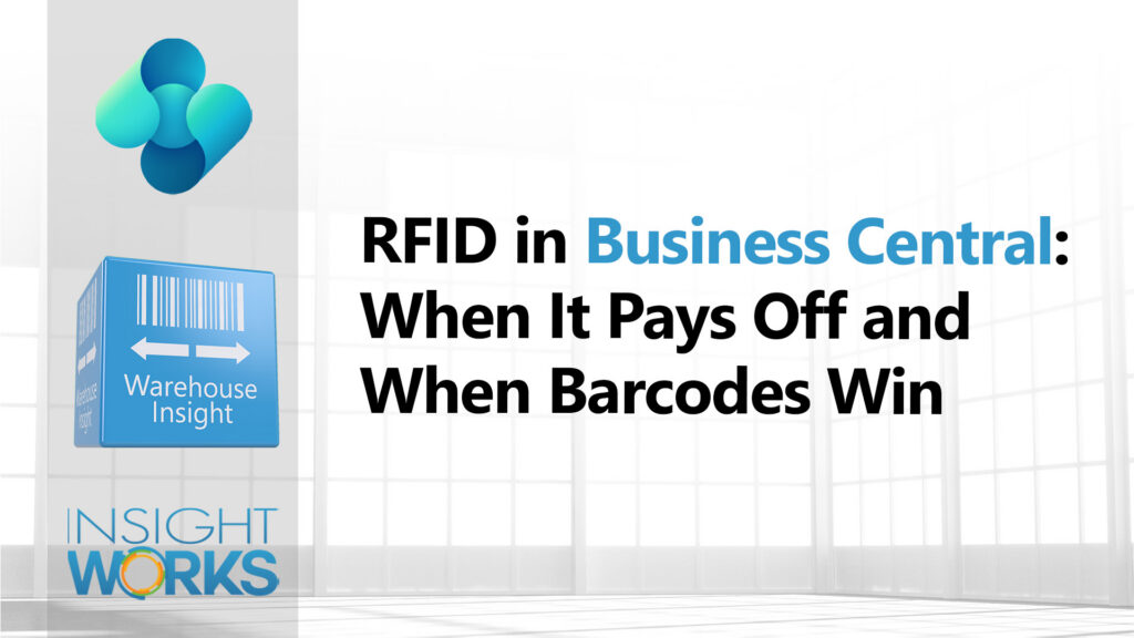 RFID in Business Central: When It Pays Off and When Barcodes Win