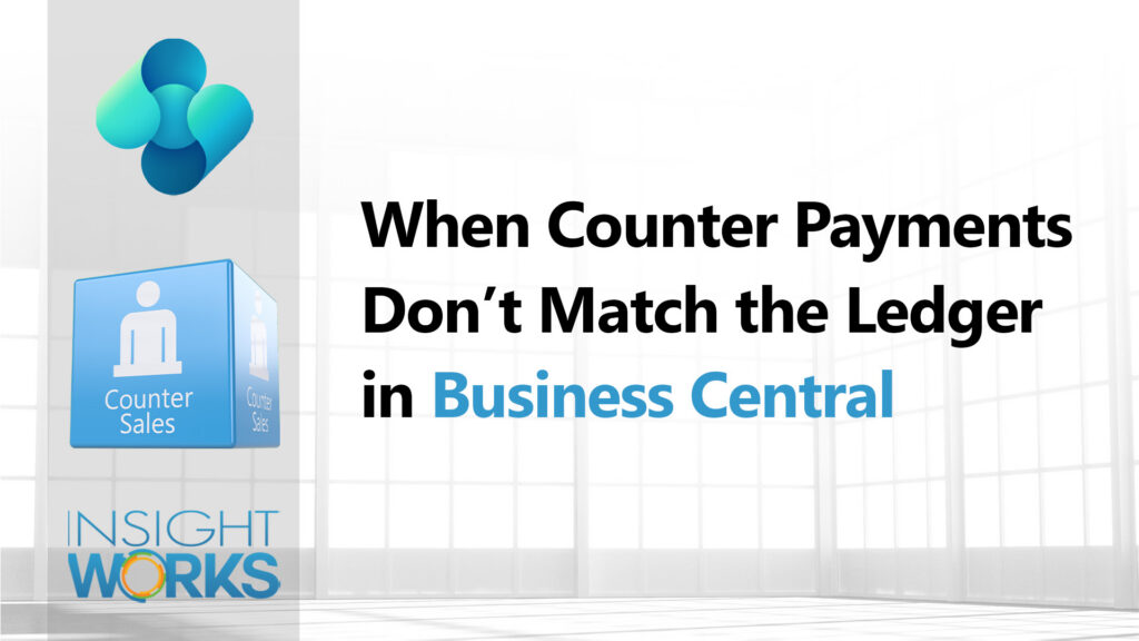 When Counter Payments Don’t Match the Ledger in Business Central